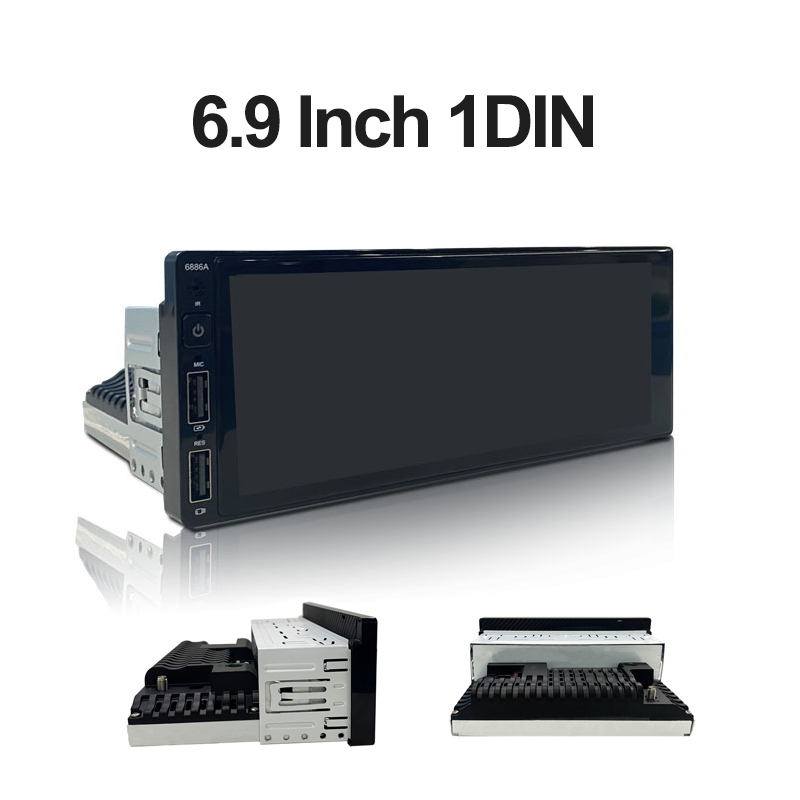 6.9 Inch 1 Din Car Media Player