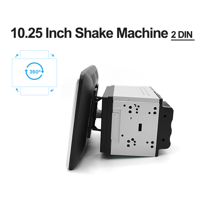 10.25 Inch Shake Machine 2 Din Universal