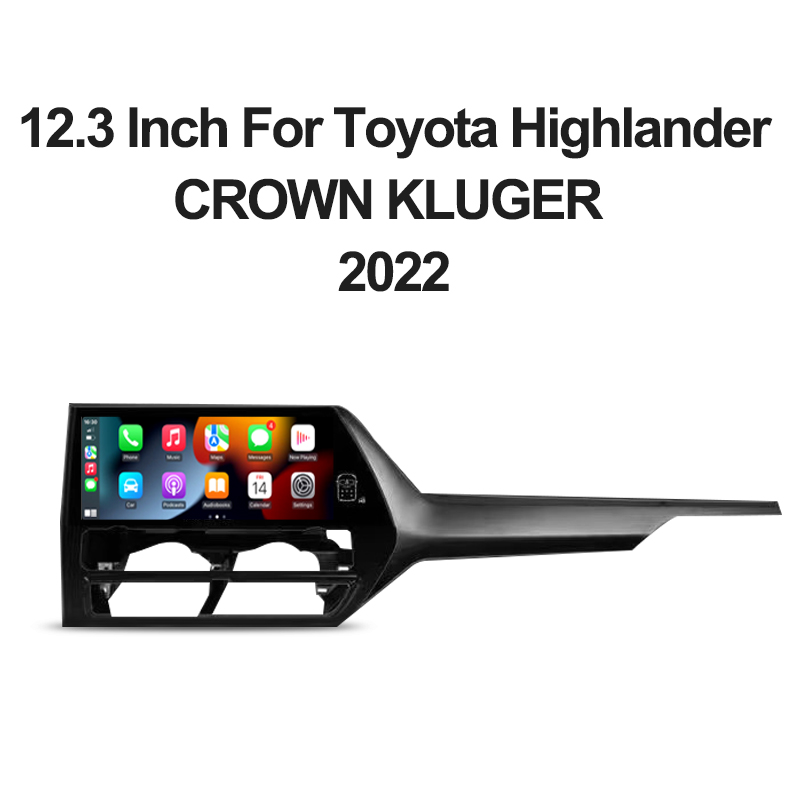 12.3 Inch Toyota Highlander / Crown Kluger 2022