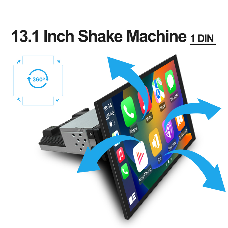 13.1 Inch Shake Machine 1 DIN